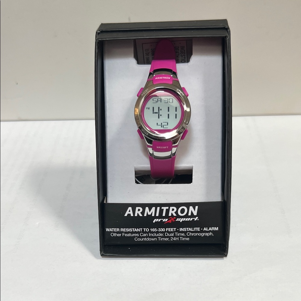 Armitron Fuchsia Digital Watch
